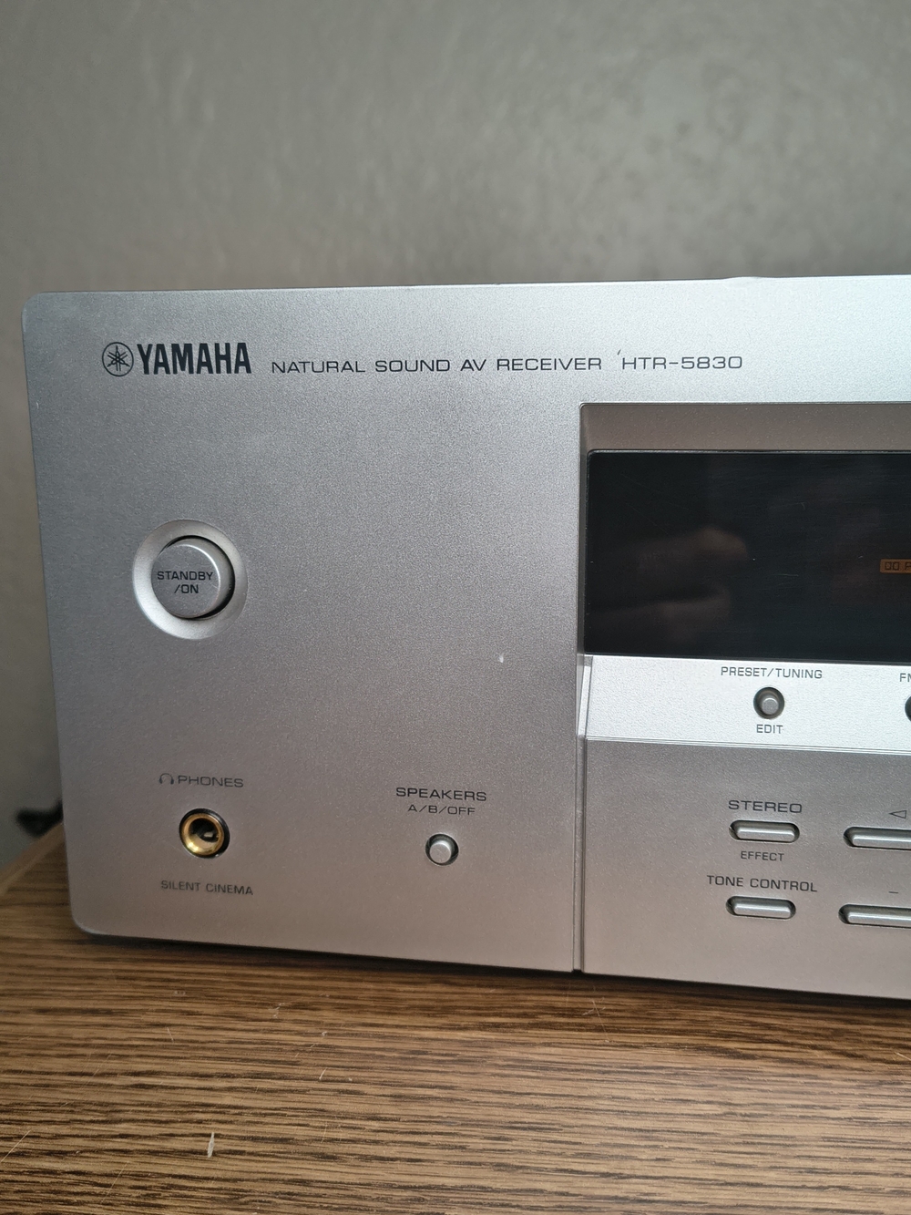Yamaha HTR-5830 Silver Natural Sound AV Receiver Tested + Working!